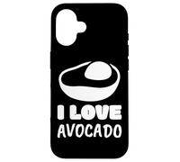 Avocado Lover Veganism Vegans Vegetarianism Vegetarian Case for iPhone 16