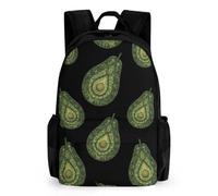 Avocado Mandalas Pattern Fashion Backpack Cute Mini Bag Daypack Unisex