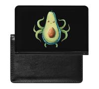 Avocado Octopus Cute Monster Passport Holder Cover Wallet Slim Passport Protector Card Holder Travel Accessories
