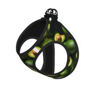Avocado Pattern Print Harness Leash Set For Cat Dog, Reflective Adjustable Escape-Proof Vest Lead With Soft Breathable Mesh, For Small Pets And Kitten Puppy