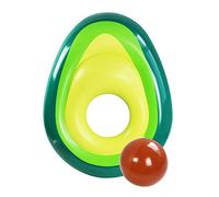 Avocado Pool Floats for Adults, Pool Rafts with Removable Ball, Water Flotation Device, 160x125x35cm