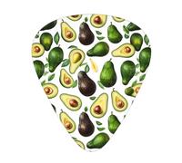 Avocado Print 12pcs Guitar Cubes for Guitar and Ukulele, Unique Guitar Gift
