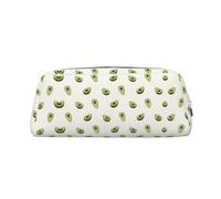 Avocado Print Pencil Bag Multi-Purpose Storage for School, Office, and Travel