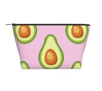 Avocado Print Pink, Toiletry Pouch Makeup Bag Cosmetic Bag Portable Travel Toiletry Bag