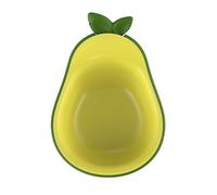 Avocado Shape Small Cat Bowl - Ergonomic Raised Feeding, Easy Clean Smooth surfaces, Lightweight Portable Travel Friendly Design, Pet Comfort Eating Support | Perfect For Multi Homes, Outdoor