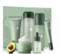 Avocado Skin Care Set, Skincare Gifts Kits For Hydrating Skin, Anti Aging Facial Kit For Women With Facial Cleanser, Toner, Face Serum, Lotion, Face Cream, Eye Cream. (6 Pieces)