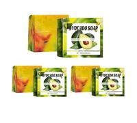 Avocado Soap Bar for Face Hands and Body, Nourishing and Refreshing Soap Bar, Natural Handmade Avocado Oil Soap for All Skin Types (3)