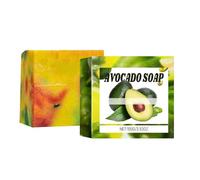 Avocado Soap Bar for Face Hands and Body, Nourishing and Refreshing Soap Bar, Natural Handmade Avocado Oil Soap for All Skin Types (1)