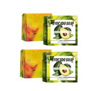 Avocado Soap Bar for Face Hands and Body, Nourishing and Refreshing Soap Bar, Natural Handmade Avocado Oil Soap for All Skin Types (2)