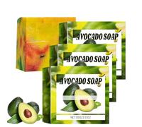 Avocado Soap, Nourishing and Refreshing Avocado Soap Bar, Hand soap for Soft and Healthy Skin, Gentle Cleansing, Natural Soap Bar for Face Hands and Body (3)
