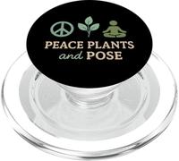 Avocado Yoga Funny Namaste Pun Plant-Based Fitness Studio PopSockets PopGrip for MagSafe