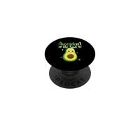 Avocadon't Be Sad Humorous Veganism Vegetarian Vegan Avocado PopSockets Adhesive PopGrip