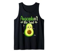 Avocadon't Be Sad Humorous Veganism Vegetarian Vegan Avocado Tank Top