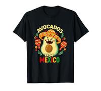 Avocados From Mexico Mexican Day Flag Avocado Costume T-Shirt