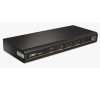 Avocent Cybex SC800 Secure KVM, Single Head Monitor, 4 Port, Universal DisplayPort, NIAP Version 4.0 Certified, TAA Compliant, Common Access Card (CAC), Secure Desktop KVM Switch (SC840DPH-400) USB