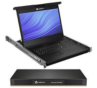 Avocent Rack Console 19" LCD Widescreen with 8-Port Digital KVM Over IP Switch & Cables (LRA185KMM8D-001)