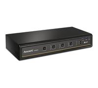 Avocent Vertiv SwitchView Desktop KVM, 4 Port, Single Head Monitor, Vertiv SwitchView Desktop KVM, KVM Switchbox, 4 Port, Dual Head Monitor, Universal Connector, TAA Compliant (SV340DPH-400)