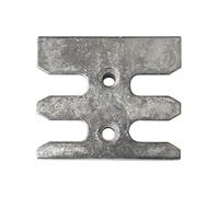 Avocet WKM132T or ERK132M Keep Plate Striker Mushroom Upvc Window Lock