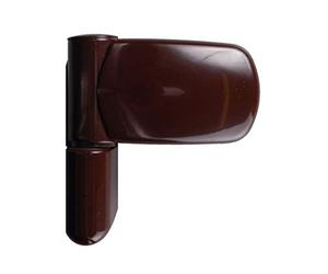 Avocet WMS Mini Triad MT3D Flag Upvc Door Hinge - Brown