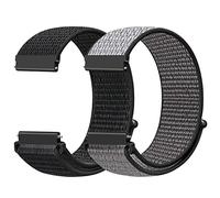 AVOD 20mm Nylon Quick Release Band Compatible with Samsung Galaxy Watch 7 6 5 4 FE 40mm 44mm 45mm/Watch 6 4 Classic 43mm 47mm 42mm 46mm/Garmin Vívoactive 6/5/3/3 Music/Amazift Active 2/Active