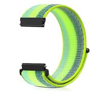 AVOD 20mm Quick Release Nylon Sport Strap Compatible with Garmin vivoactive3/Forerunner 645/Galaxy Watch 42mm/Active2 44mm 40mm, Yellow Pollen, 24mm