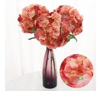 Avoeco 3pcs 21” Real Touch Hydrangea Artificial Flowers, Large Lifelike Faux Blue Hydrangeas, Perfect for Home Decor, Wedding, Party,Centerpiece Decor