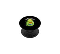 Avogaydo Vegan Avocado Gay LGBTQI Pride Month Vegetarian PopSockets Adhesive PopGrip