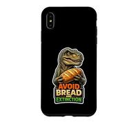 Avoid Bread And Extinction Funny Keto Dinosaur Case for iPhone XS Max