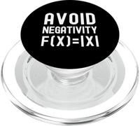Avoid Negativity | Absolute Value Math | Middle School Math PopSockets PopGrip for MagSafe