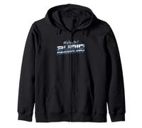 Avoid Negativity Funny Math Pun Vintage Teacher Geek Nerd Zip Hoodie