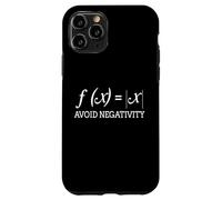 Avoid Negativity Math T Math Quotes Math Geek Math Genius Case for iPhone 11 Pro