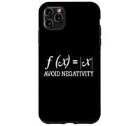 Avoid Negativity Math T Math Quotes Math Geek Math Genius Case for iPhone 11 Pro Max