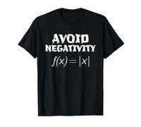 Avoid Negativity Physic Geometry Math Teacher Gift T-Shirt