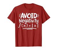 Avoid Negativity T- Math Funny Math Math Lover Math Teacher T-Shirt