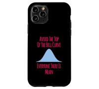 Avoid the Top of the Bell Curve Funny Data Analyst Quote Case for iPhone 11 Pro