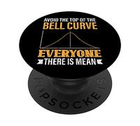 Avoid Top Curve Fun Data Scientist Computer Science Graphic PopSockets Swappable PopGrip