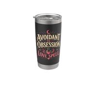 avoidant to Obsession Love Spell Funny Joke Stainless Steel Insulated Tumbler