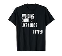 Avoiding Conflict Like a Boss Funny Enneagram 9 T-Shirt