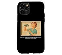 Avoiding Emotional Labor - 1950s Sarcastic Case for iPhone 11 Pro