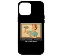 Avoiding Emotional Labor - 1950s Sarcastic Case for iPhone 12 Pro Max