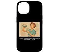 Avoiding Emotional Labor - 1950s Sarcastic Case for iPhone 14