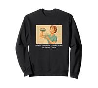 Avoiding Emotional Labor - 1950s Sarcastic Sweatshirt