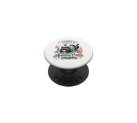 Avoiding People Like A Pro Funny Introverted Cat Workout PopSockets Adhesive PopGrip