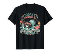 Avoiding People Like A Pro Funny Introverted Cat Workout Value Graphic T-Shirt, Men, Black, XL