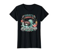 Avoiding People Like A Pro Funny Introverted Cat Workout Value Graphic T-Shirt, Women, Black, L