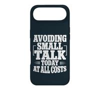 Avoiding Small Talk Today At All Costs Introvert Sarcasm Case for iPhone Air