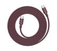 Avolt AVOLT x Bauhaus-Archiv Cable 1 USB C to USB C Mulberry Red