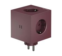 Square 2 - Avolt x Bauhaus Archive Socket Cube exclusive Edition Mulberry Red dfp Design