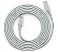 Avolt - Cable 1 Charging Cable USB-C / Lightning 2 m, Gotland Grey - Gotland Grey