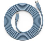 Avolt - Cable 1 Charging Cable USB-C / Lightning 2 m, Shark Blue - Shark Blue